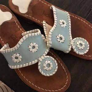 Jack Rogers - Powder Blue Sandals - Size 7